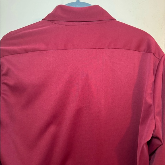 Lucien Piccard Men’s Shirt Size M Burgundy Button Down Long sleeve, Casual, Fall - Picture 5 of 12